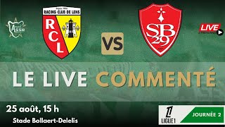 RC LENS  STADE BRESTOIS Le match en Live On regarde le prochain adversaire de lASSE  Ligue 1 [upl. by Salazar]