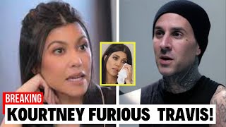 IN EMOTIONS Kourtney Kardashian REACTS to Travis Winning Custodianship Battle [upl. by Dino]