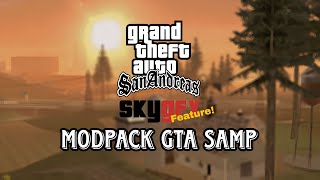 GTA SAMP  SKYGFX GRAPHIC  MODPACK FOR LOW END PC [upl. by Nywde]