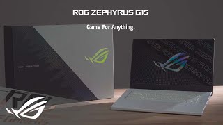 Unboxing the ROG Zephyrus G15 2022  ROG [upl. by Ailices]