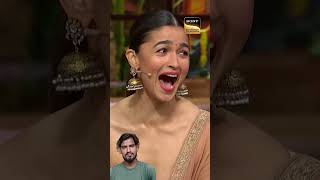 kapil sharma show RRR Movie comedy kapilsarmashow reels ramcharan aliabhatt rajamoli funny [upl. by Niliac]