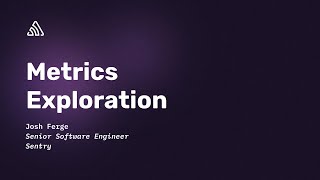 How Sentry uses Sentry Metrics [upl. by Stine]