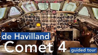 Guided tour through the first commercial jet airliner The De Havilland Comet [upl. by Acinej]