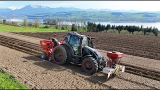 Kartoffeln pflanzen mit Kottmann Kartoffeln 🇨🇭🥔🇨🇭 quotSpezial Bereifungquot [upl. by Kurman759]