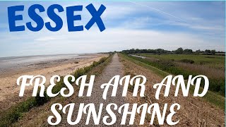 Mersea Island Coastal walk  ESSEX [upl. by Tenney]