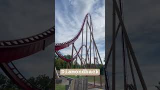 Diamondback Hypercoaster Kings Island [upl. by Annav310]