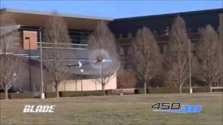 Eflite Blade 450 3D RC Heli RTF Demo Flight [upl. by Merton35]