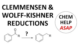 Clemmensen amp WolffKishner reductions of acyl benzenes [upl. by Maker817]