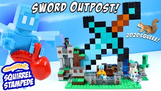 LEGO Minecraft The Sword Outpost Build Review 2023 [upl. by Lasorella]