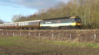 47712 Stenson 3rd February 2024 1Z81 Stoke Appleby [upl. by Lomaj844]