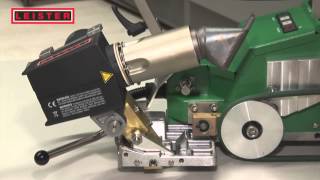 Leister Uniroof E 40mm Uniplan Roofing Welder [upl. by Llemart]