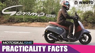 WMOTO GEMMA 125 SUPER COMPREHENSIVE PRACTICALITY FACTS REVIEW [upl. by Ahsimet]