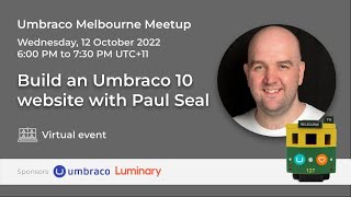 Melbourne Meetup  Build Umbraco 10 site in 90 minutes [upl. by Zrike]