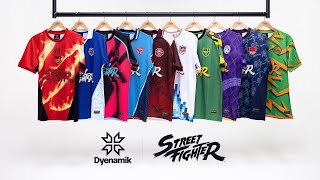 DYENAMIK X STREET FIGHTER JERSEY COLLECTION LIVE NOW [upl. by The169]