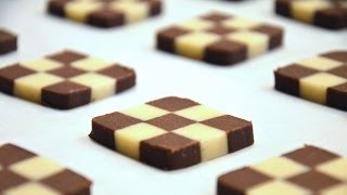 How To Shape Checkerboard Cookies  ATCO Blue Flame Kitchen [upl. by Avery]