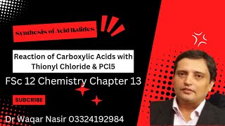 Synthesis of Acid HalidesReaction of Carboxylic Acids with SOCl2 and PCl5 [upl. by Llenral134]