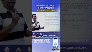 Searle’s Experiment Explained neet physics thermalphysics [upl. by Nefen]