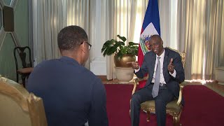 Local 10s Calvin Hughes interviews Haitian President Jovenel Moïse [upl. by Marola]