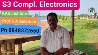 S3 E16 TRIAC Sem 3 Compl Electronics Bsc Physics main kasolaman [upl. by Ysnil]