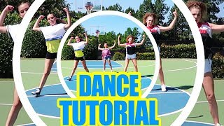 Haschak Sisters  Nah Nah Nah Dance Tutorial [upl. by Aleahs]