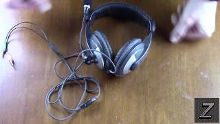 How to convert 35 mm headphones and microphones to USB [upl. by Margarida]