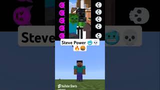 Steve and Herobrine😈🥶 shorts minecraft [upl. by Hpeosj]