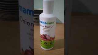 Mama Earth Onion Hair oil Malayalam Review After 1 month of use [upl. by Eilrahs]