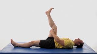 Supine Hamstring Dynamic Stretch [upl. by Wendolyn530]