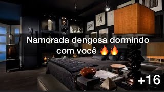 ASMR  16  Namorada dengosa dormindo com você [upl. by Elamaj]