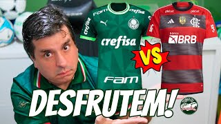 Qual camisa é mais valiosa Palmeiras X Flamengo Desfrutem [upl. by Murrell51]