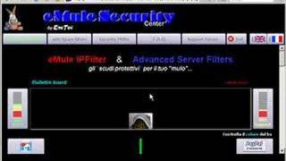 eMule Security Center  How to setup IpFilter [upl. by Latricia920]