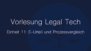 EUrteil und Prozessvergleich [upl. by Dyana43]