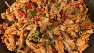 The Best Chicken Fajitas Recipe  Easy and Delicious Mexican Chicken Fajitas [upl. by Englebert]