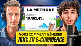 Je leur explique comment générer 10000€mois en 150 jours en Ecommerce résultats assurés [upl. by Solegna]