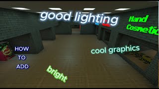 how to add good lighting to your gtag fan game discord below [upl. by Lleira4]