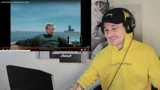 Jeremy Zucker  supercuts Lyric Video Beautiful Ending Reaction [upl. by Annaes980]