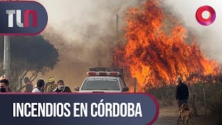 TelenueveCentral  Incendios en Córdoba [upl. by Geirk]