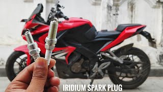 Iridium Spark Plug for my Pulsar RS200  Performance Upgrade [upl. by Madonna]