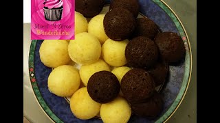 Cake Pops Grundrezept für Silikonform oder Cake Pop Maker  cake pops basic [upl. by Onez]