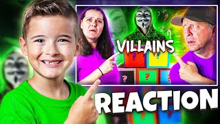 Thumbs Up Family ViLLAiNS Season1 Ep1 The Beginning REACTION VIDEO [upl. by Arabeila]