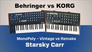 Korg vs Behringer Monopoly The Definitive Comparison review and walkthrough [upl. by Ennaitsirhc848]