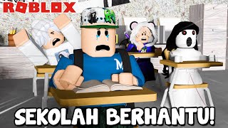 Kisah Pergi Sekolah Berhantu ft AkifIskandar Mabiottt Roblox Malaysia [upl. by Granny466]