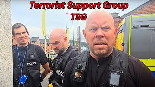 TERRORIST SUPPORT GROUP Feat PC WILDE TSG 🚨 ⚠️ 🚨POLICE [upl. by Wandy]