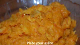 How to cook Asaro Yam Porridge [upl. by Monsour428]