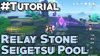 Suigetsu Pool Relay stone Puzzle  Genshin Impact  Indonesia [upl. by Jaine829]