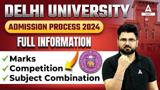 Delhi University Admission Process 2024  CUET 2024 Syllabus Exam Pattern Books Preparation [upl. by Welford161]