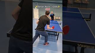 Table tennis serve aura pingpong tabletennis aura [upl. by Brigid]