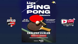 LIVE Div Elite AIF 🆚 MHN SPORT  Turnamen LIGA PINGPONG INDONESIA 2024  GOR Koarmada RI [upl. by Ulund386]