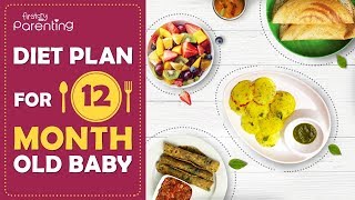 Diet plan for 1 Year Old Baby [upl. by Rabkin165]