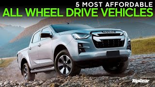 5 Most Affordable All Wheel Drive Vehicles [upl. by Layod360]